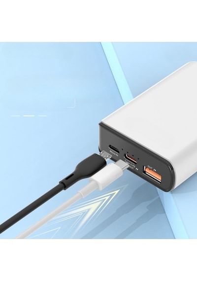 Tarzbu A6Q 22.5W Usb 3.0 Ve 20W Type-C Çıkışlı 10.000 MAH PD Powerbank
