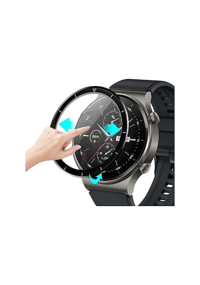 Huawei Watch Gt2 Pro Uyumlu Polymer Nano 0.5 Mm Watch Ekran Koruy