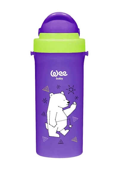 Wee Baby Pipetli Bardak Mor 300 ML 6+ Ay
