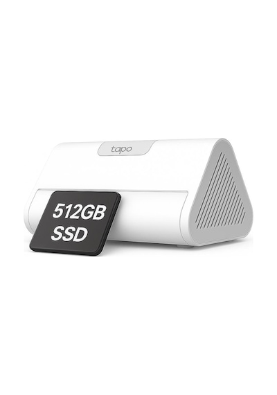 Tp-link Tapo 5h500 Homebase 512gb Ssd Yapayzeka Kamera Depolama Merkezi 16gb Dahili Hafıza Smart Homebase Aı Yüz Tanıma 64 Sensör Ve 16 Kamera Desteği