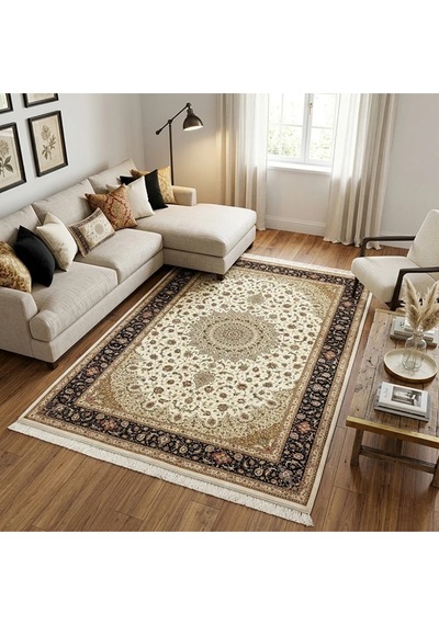 Milat 200 X 300 İpek Halı Bej