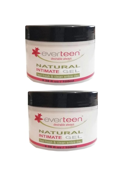 Everteen Kadınlara Özel Doğal Genital Temizleyici Jeli 100 Ml 2 Adet
