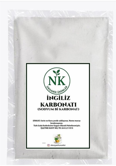 İngiliz Karbonatı Sodyum Bikarbonat 50gr