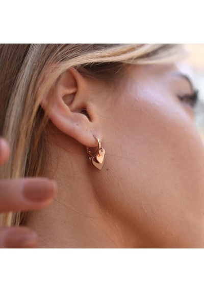 Bygoldenhouse Kalp Sallantılı Küpe