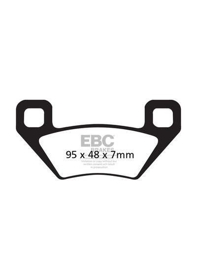 Ebc Fa395r Artic Cat Trv 700 Xt Atv Fren Balatası Uyumlu