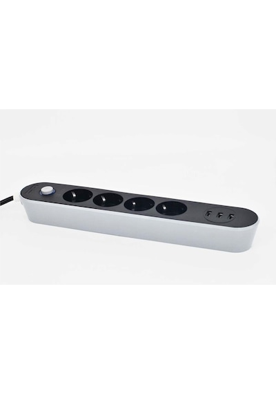 Akım Koruyuculu 3usb Port Hızlı Şarjlı 3lü Priz-430 0