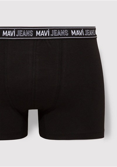 Mavi - Siyah Basic Boxer 0911082-900 Siyah