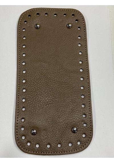 Karantuhafiye Çanta Tabanı / Büyük Boy / 12x25 Cm Vizon Vizon