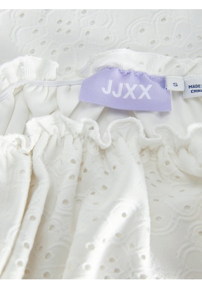 Jack & Jones Kadın Düsük Omuzlu Bluz - Rosey - 12281145 Blanc De Blanc
