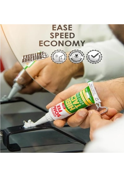 2 Aset Somafix 60 Ml Beyaz High Tack Hızlı Çok Amaçlı Suya Dayanıklı Korniş Yapıştırıcı