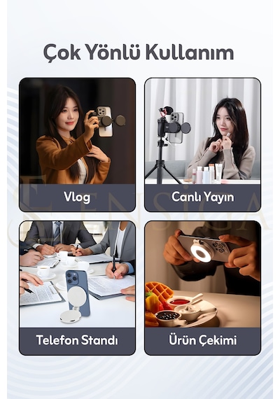Led Selfie Ring Light Telefon Selfie Işığı