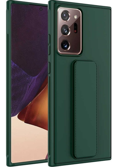 Galaxy Note 20 Ultra Kılıf Zore Qstand Katlanabilir Standlı Kılıf
