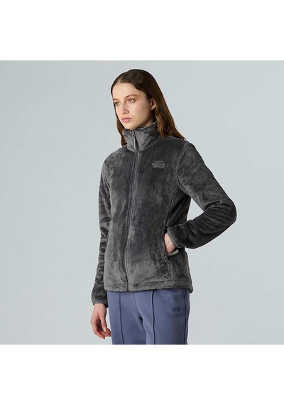 The North Face Osito Kadın Gri Dik Yaka Mont Gri