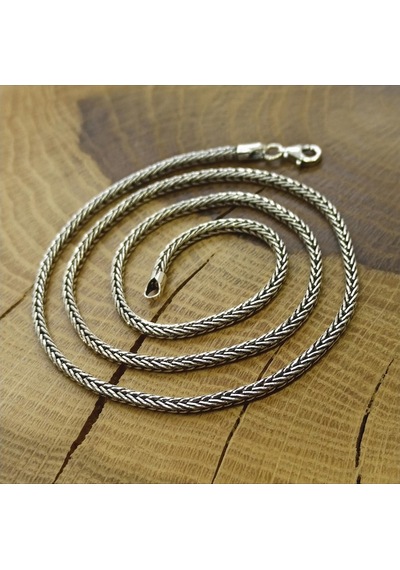 925 Ayar Tilkikuyruğu Gümüş Kolye 2.5Mm 55Cm (497165377)