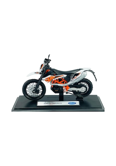 Ktm 690 Enduro R Beyaz 1:18 Ölçek Diecast Motosiklet Model