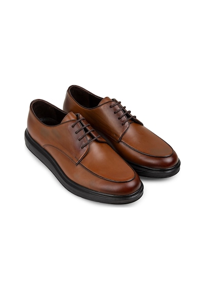 Deery Hakiki Deri Taba Rengi Comfort Günlük Erkek Ayakkabı - 01841mtbap02 Taba