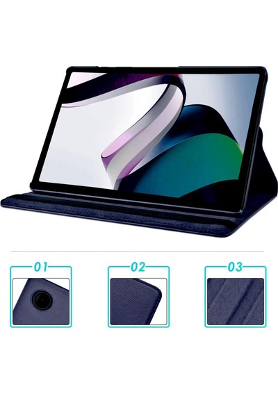 Xiaomi Uyumlu Redmi Pad Zore Dönebilen Standlı Kılıf