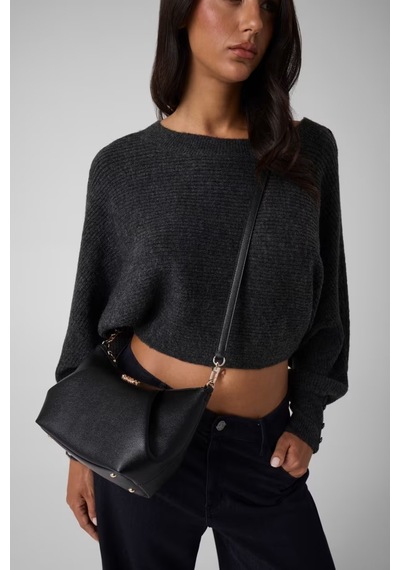 Guess Amorette Kadın Omuz Çantası Hwbg7898180 Siyah