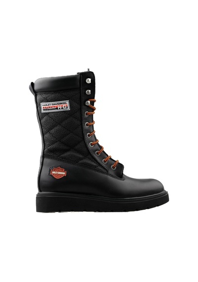 Harley Davidson Katy Kadın Günlük Bot 025Z100627-BLACK-DERI Siyah