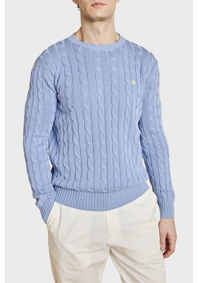 Brooks Brothers Erkek Kazak Bbss26mkl030116 Açık Mavi
