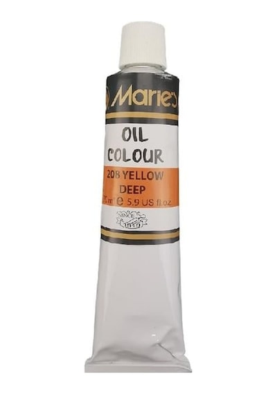 Maries Yellow Deep E75-24 208 21 Ml Yağlı Boya 5'li Paket Çok Renkli