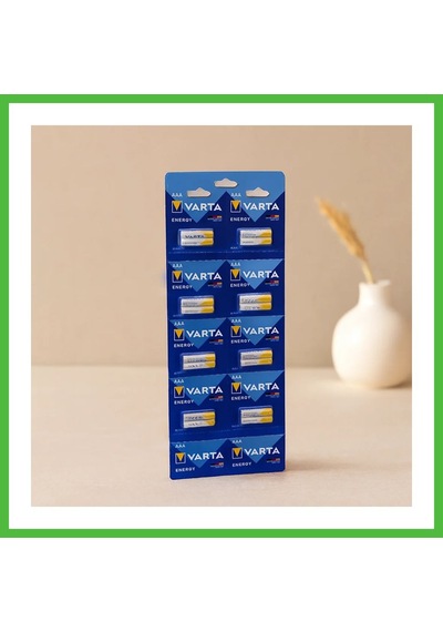 Vaveni İnce Alkalin Pil 10'li Paket Arz