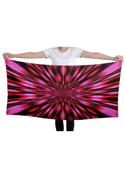 80 150cm Su Emici Organik Pamuk Mikrofiber Banyo Havlusu Kırmızı-Kırmız