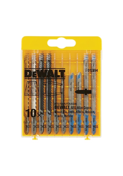 Dewalt DT2294-QZ 10 Parça Ahşap Metal Kesme Uçları