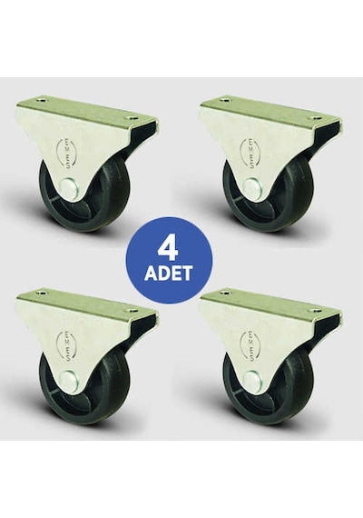 4 Adet El02Mkm38. Sabit Maşalı Mobilya Tekerleği. Sehpa 4 Adet El02Mkm38. Sabit Maşalı Mobilya Tekerleği. Sehpa