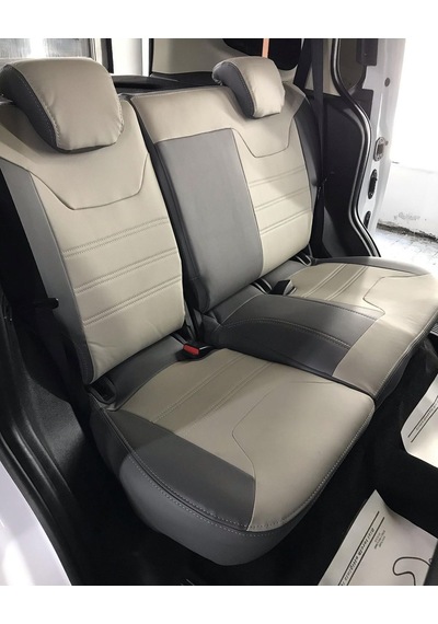 Ford Tourneo Courier Araca Özel Deri Oto Koltuk Kılıfı 158177