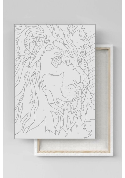 Webstyle Sayılarla Boyama Seti Kasnaklı Kız Kulesi'nin Hüznü 40 X 50 Cm