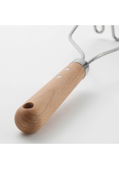 Ikea Vardagen Patates Ezici 30 Cm Krom Açık Bej