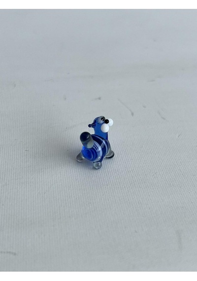 El Yapımı Mini Murano Cam Kedi Biblo A114-02