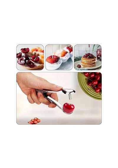 Mucit Home Kiraz Çekirdeği Çıkarıcı Paslanmaz Çelik Zeytin Hurma Çekirdek Çıkarıcı