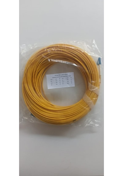 Fiber optik Patch kablo LC-LC Single Mode 9/125 DX 2.0mm 50 metre