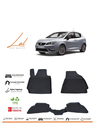 Seat İbiza 3d Havuzlu Paspas 2008-2017 Uyumlu