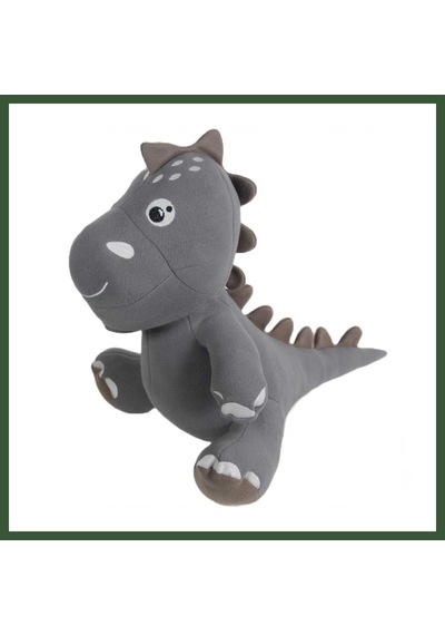 Bezos Dino Peluş Oyuncak Gri 40 Cm Pytht