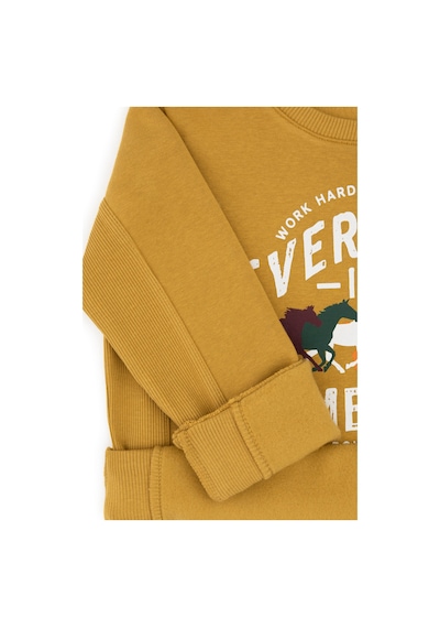 U.s. Polo Assn. Erkek Çocuk Petrol Sweatshirt 50316406-vr151 Oıl