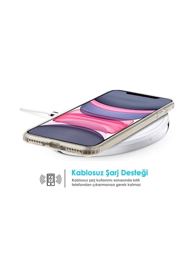Xiaomi Redmi Note 10 Kılıf Kamera Korumalı Tıpalı Şeffaf Silikon Kapak