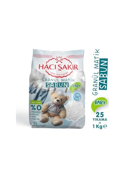 Granül Matik Sabun Otomatik Makineler İçin Sabun 25 Yıkama 1 X 1000 G 0.75 LT - 2.5 LT - 12 KG