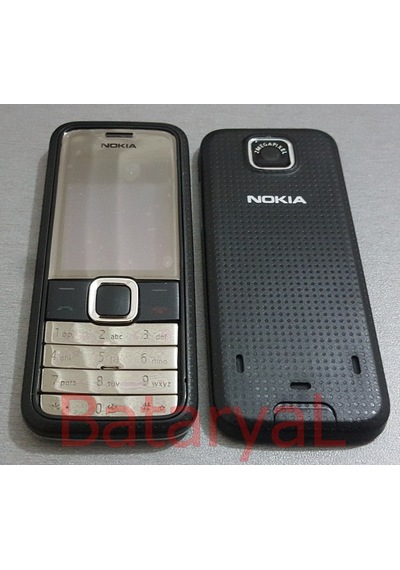 Nokia 7310 Supernova Siyah Kasa Kapak Klavye Tuş Takımı Yan Düğme