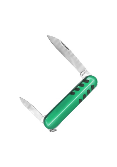 Argeus Çift Ağızlı Cep Kamp Çakısı Yeşil K5017-8 Çok Renkli