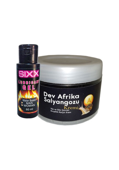 Bonie Giant -ksıxx:24 Dev Afrika Salyangozu Yaşlànma Kàrşıtı 100 Ml Krem + Sıxx Bay Bayan Iubricent Krem 60ml