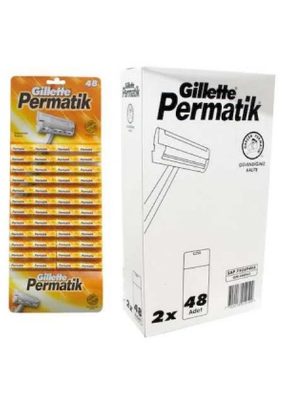 Permatik Tek Saplı Jilet 96 Parça 4801
