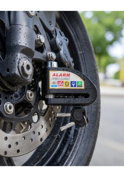 Alarmlı Çelik Disk Kilidi 110db Suya Dayanıklı Uczzzmotorkilit-8