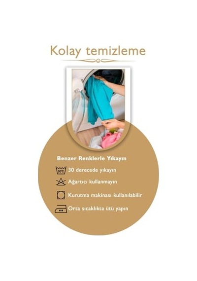 Asdiva 43x43 Cm Açık Gri Kırlent Kılıfı Dekoratif Kadifemsi Etnik Inta-701 Çok Renkli