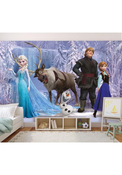 Elsa Karlar Ülkesi Duvar Kağıdı Çocuk Odaları Için Frozen (397455034)