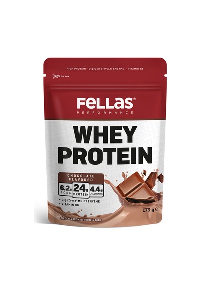 Fellas Çikolata Aromalı Protein Tozu 175 G 4 Adet
