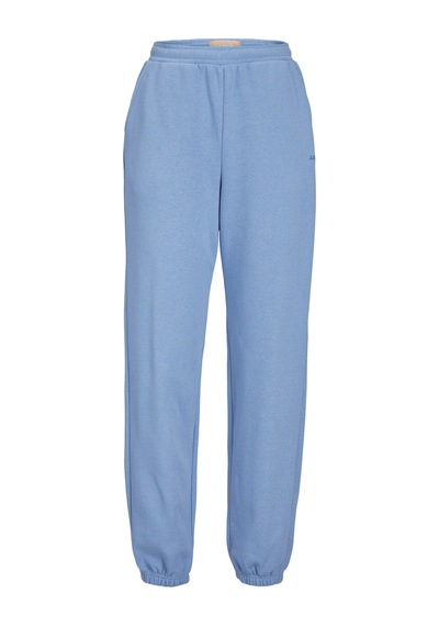 Jack & Jones Kadın Logolu Sweat Pantolon - Abbie Silver Lake Blue Çok Renkli