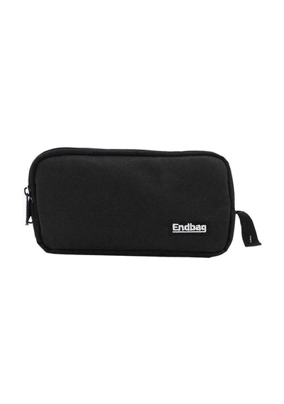 Endbag İki Bölmeli Kalem Kutusu Siyah Standart